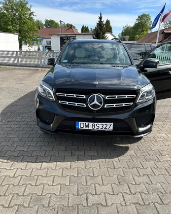 Mercedes-Benz GLS cena 199900 przebieg: 168272, rok produkcji 2017 z Wieluń małe 326